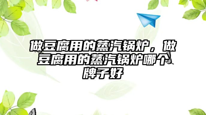 做豆腐用的蒸汽鍋爐，做豆腐用的蒸汽鍋爐哪個(gè)牌子好