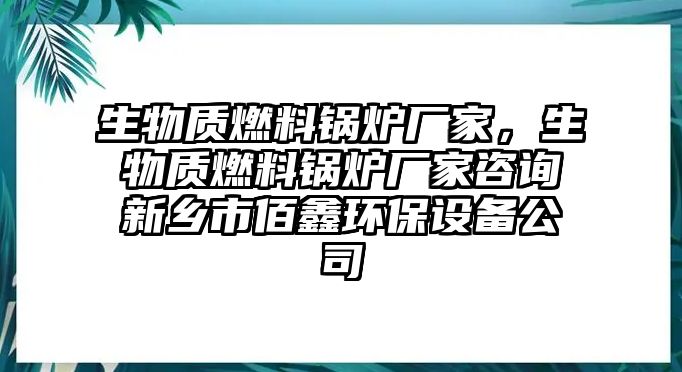 生物質(zhì)燃料鍋爐廠家，生物質(zhì)燃料鍋爐廠家咨詢新鄉(xiāng)市佰鑫環(huán)保設(shè)備公司