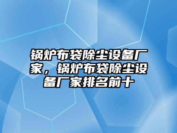 鍋爐布袋除塵設(shè)備廠家，鍋爐布袋除塵設(shè)備廠家排名前十