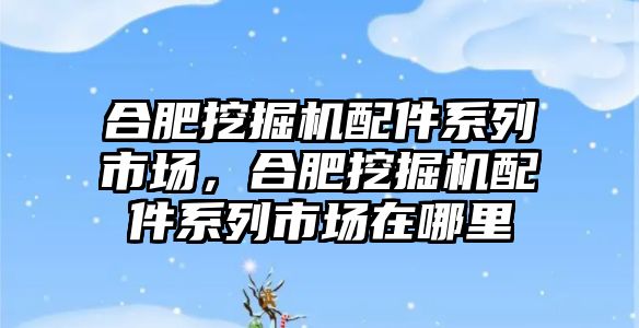 合肥挖掘機配件系列市場，合肥挖掘機配件系列市場在哪里