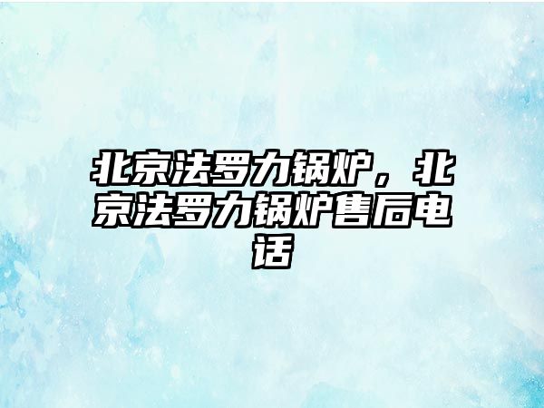 北京法羅力鍋爐，北京法羅力鍋爐售后電話