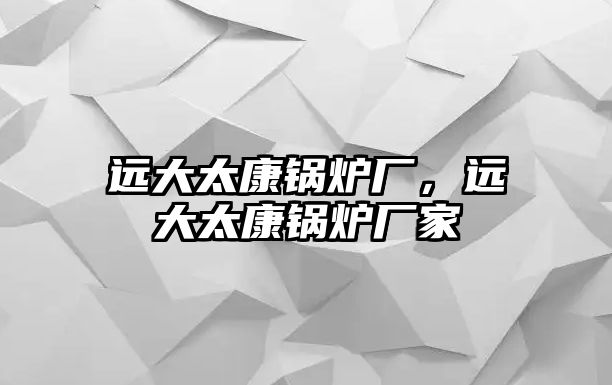 遠(yuǎn)大太康鍋爐廠，遠(yuǎn)大太康鍋爐廠家