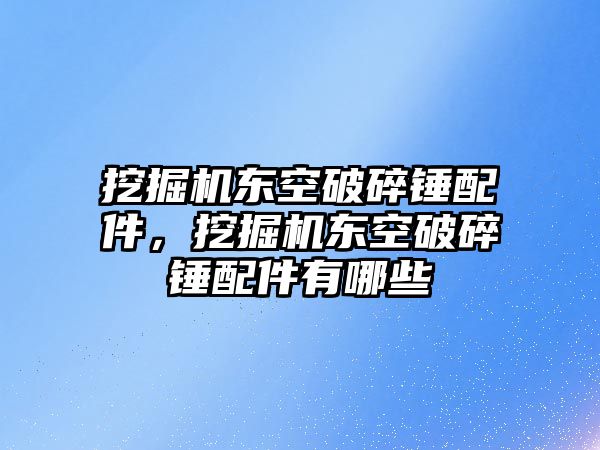 挖掘機東空破碎錘配件，挖掘機東空破碎錘配件有哪些