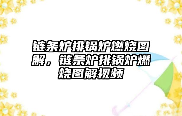 鏈條爐排鍋爐燃燒圖解，鏈條爐排鍋爐燃燒圖解視頻