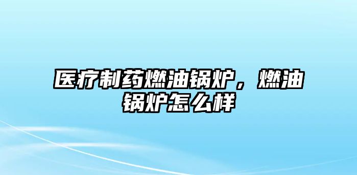 醫(yī)療制藥燃油鍋爐，燃油鍋爐怎么樣