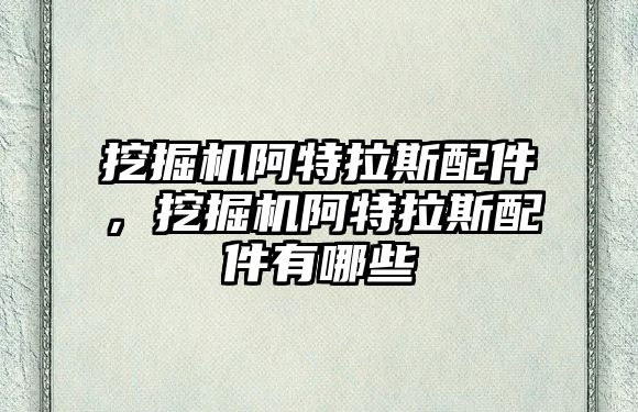 挖掘機阿特拉斯配件，挖掘機阿特拉斯配件有哪些