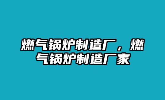 燃?xì)忮仩t制造廠，燃?xì)忮仩t制造廠家