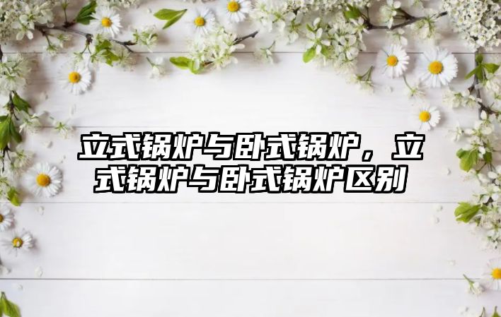 立式鍋爐與臥式鍋爐，立式鍋爐與臥式鍋爐區(qū)別