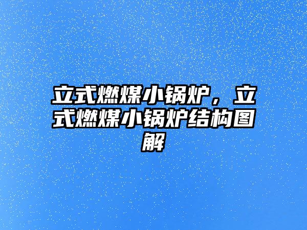 立式燃煤小鍋爐，立式燃煤小鍋爐結構圖解