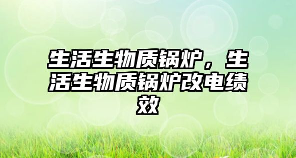 生活生物質(zhì)鍋爐，生活生物質(zhì)鍋爐改電績效