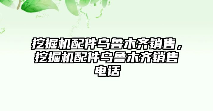 挖掘機(jī)配件烏魯木齊銷售，挖掘機(jī)配件烏魯木齊銷售電話