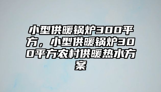 小型供暖鍋爐300平方，小型供暖鍋爐300平方農(nóng)村供暖熱水方案