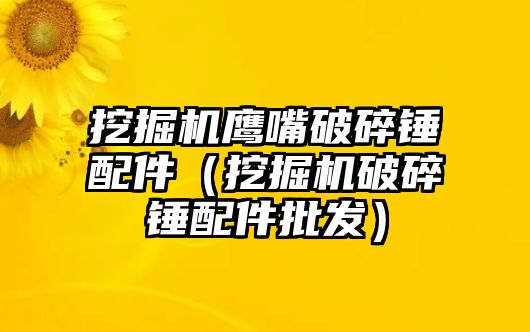 挖掘機(jī)鷹嘴破碎錘配件（挖掘機(jī)破碎錘配件批發(fā)）