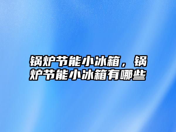 鍋爐節(jié)能小冰箱，鍋爐節(jié)能小冰箱有哪些