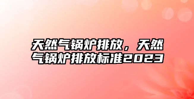 天然氣鍋爐排放，天然氣鍋爐排放標(biāo)準(zhǔn)2023