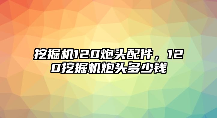 挖掘機(jī)120炮頭配件，120挖掘機(jī)炮頭多少錢