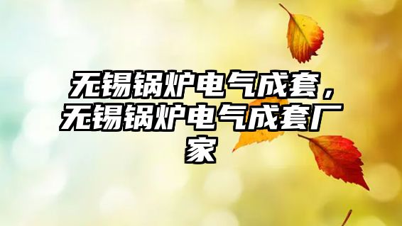 無錫鍋爐電氣成套，無錫鍋爐電氣成套廠家