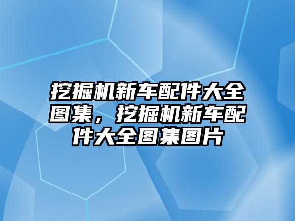 挖掘機(jī)新車配件大全圖集，挖掘機(jī)新車配件大全圖集圖片