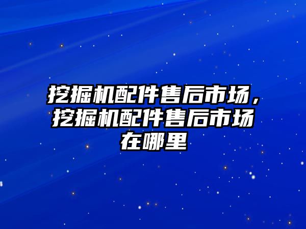 挖掘機配件售后市場，挖掘機配件售后市場在哪里