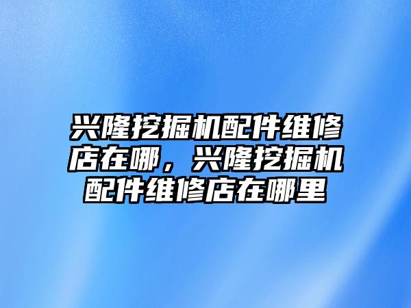 興隆挖掘機(jī)配件維修店在哪，興隆挖掘機(jī)配件維修店在哪里