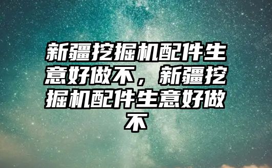 新疆挖掘機(jī)配件生意好做不，新疆挖掘機(jī)配件生意好做不