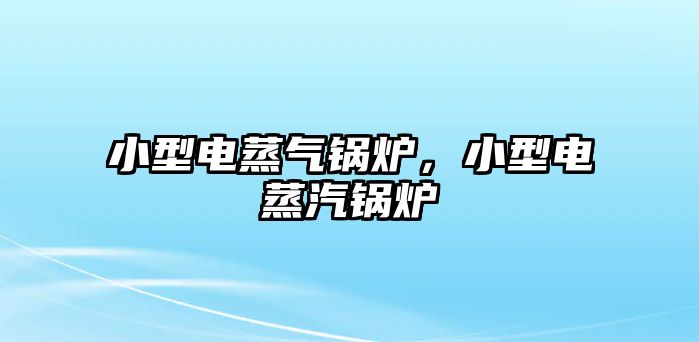 小型電蒸氣鍋爐，小型電蒸汽鍋爐