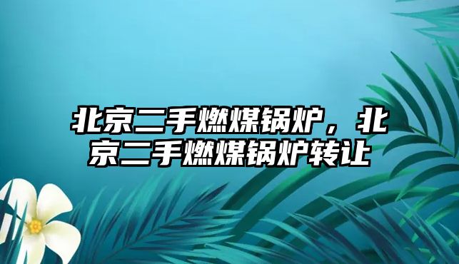 北京二手燃煤鍋爐，北京二手燃煤鍋爐轉(zhuǎn)讓