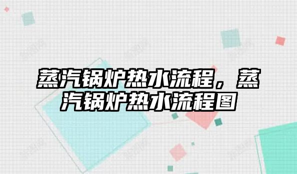 蒸汽鍋爐熱水流程，蒸汽鍋爐熱水流程圖