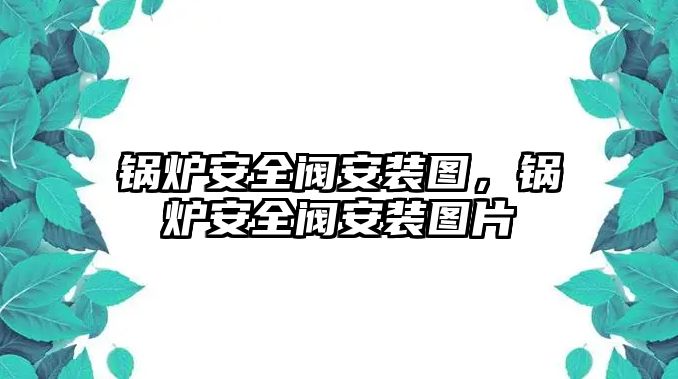 鍋爐安全閥安裝圖，鍋爐安全閥安裝圖片