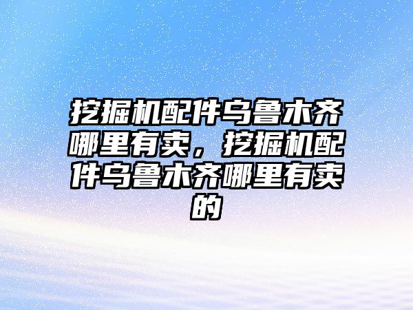 挖掘機配件烏魯木齊哪里有賣，挖掘機配件烏魯木齊哪里有賣的