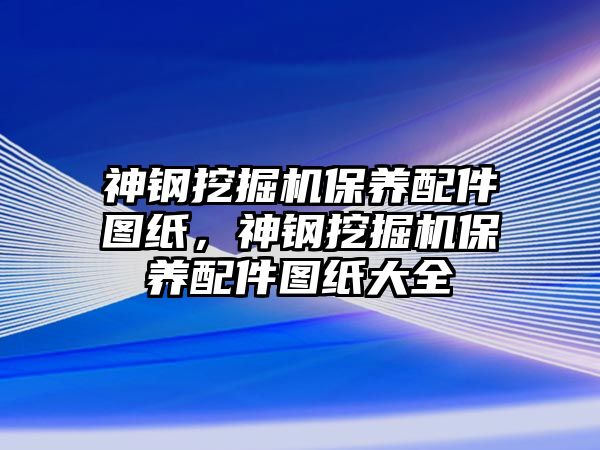 神鋼挖掘機(jī)保養(yǎng)配件圖紙，神鋼挖掘機(jī)保養(yǎng)配件圖紙大全