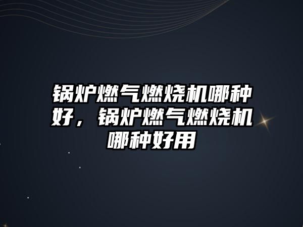 鍋爐燃氣燃燒機哪種好，鍋爐燃氣燃燒機哪種好用