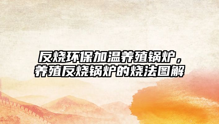 反燒環(huán)保加溫養(yǎng)殖鍋爐，養(yǎng)殖反燒鍋爐的燒法圖解