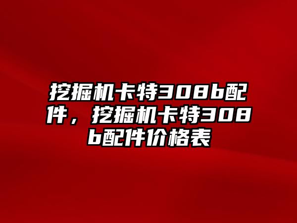 挖掘機(jī)卡特308b配件，挖掘機(jī)卡特308b配件價(jià)格表