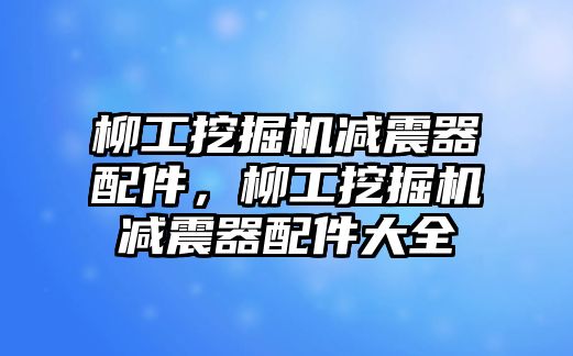 柳工挖掘機(jī)減震器配件，柳工挖掘機(jī)減震器配件大全