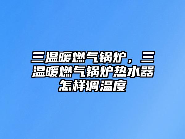 三溫暖燃氣鍋爐，三溫暖燃氣鍋爐熱水器怎樣調(diào)溫度