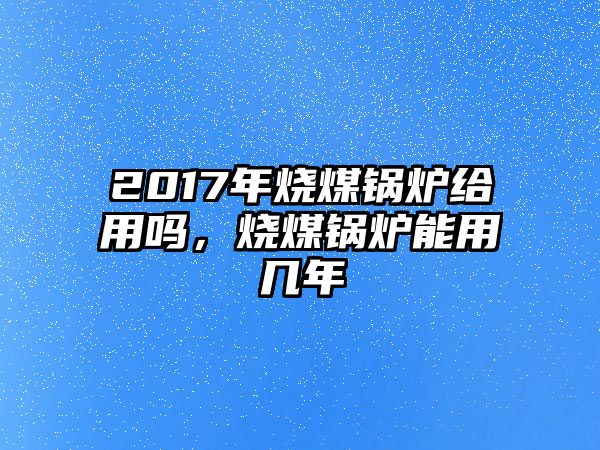 2017年燒煤鍋爐給用嗎，燒煤鍋爐能用幾年