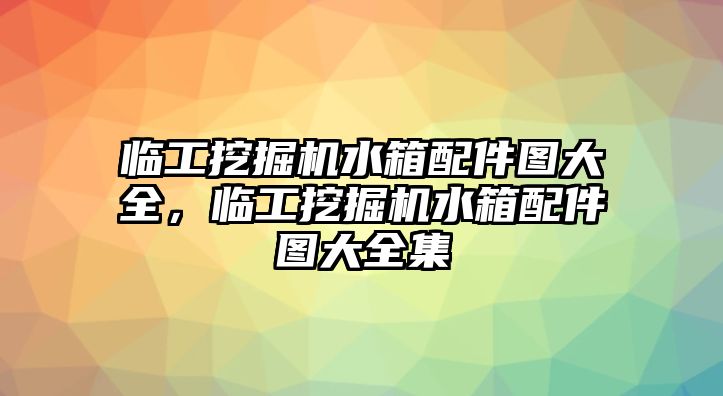 臨工挖掘機(jī)水箱配件圖大全，臨工挖掘機(jī)水箱配件圖大全集