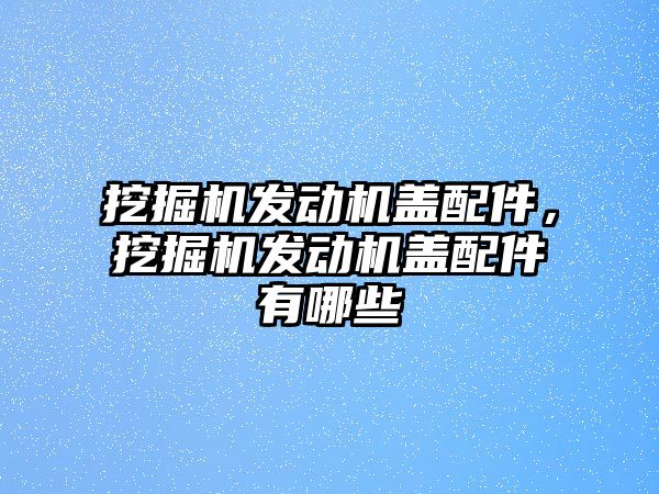 挖掘機發(fā)動機蓋配件，挖掘機發(fā)動機蓋配件有哪些