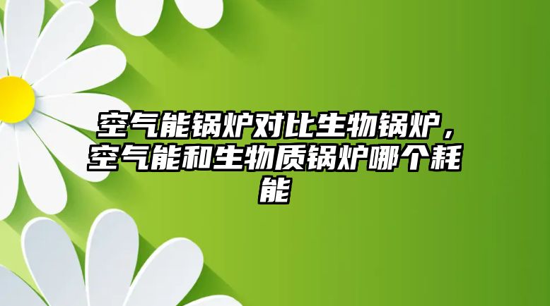 空氣能鍋爐對(duì)比生物鍋爐，空氣能和生物質(zhì)鍋爐哪個(gè)耗能