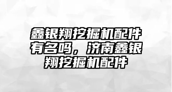 鑫銀翔挖掘機配件有名嗎，濟南鑫銀翔挖掘機配件