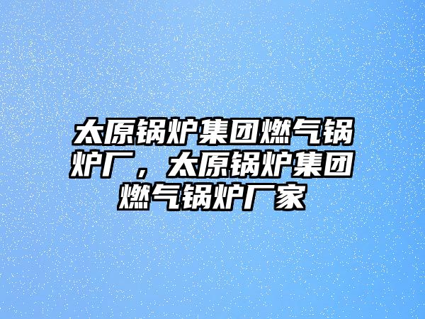 太原鍋爐集團燃氣鍋爐廠，太原鍋爐集團燃氣鍋爐廠家