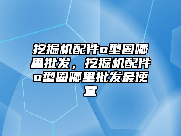 挖掘機配件o型圈哪里批發(fā)，挖掘機配件o型圈哪里批發(fā)最便宜