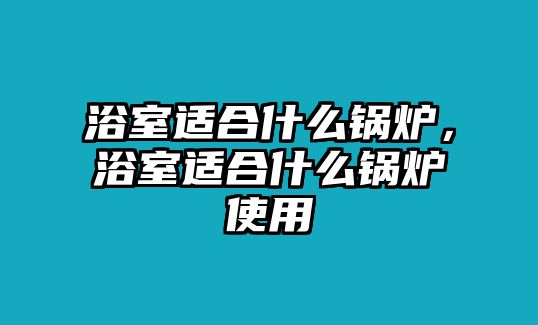 浴室適合什么鍋爐，浴室適合什么鍋爐使用