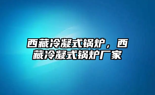 西藏冷凝式鍋爐，西藏冷凝式鍋爐廠家