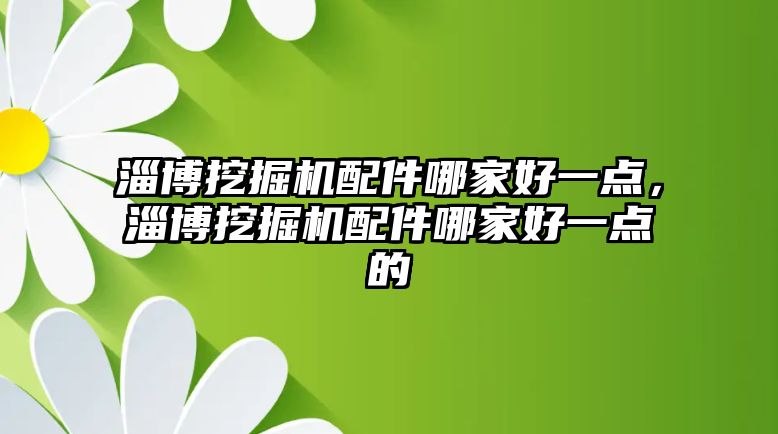 淄博挖掘機配件哪家好一點，淄博挖掘機配件哪家好一點的