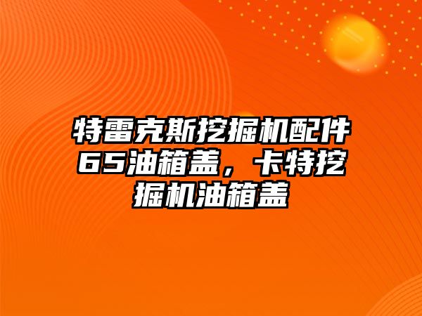 特雷克斯挖掘機(jī)配件65油箱蓋，卡特挖掘機(jī)油箱蓋