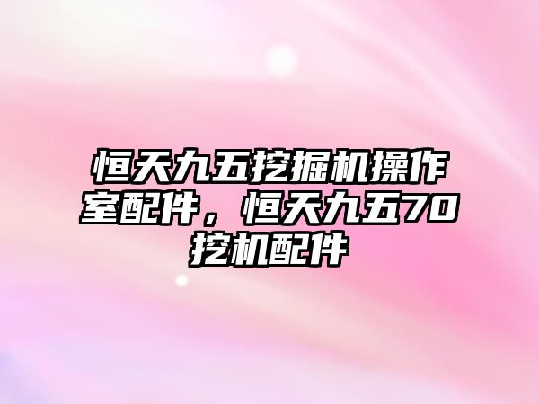 恒天九五挖掘機操作室配件，恒天九五70挖機配件