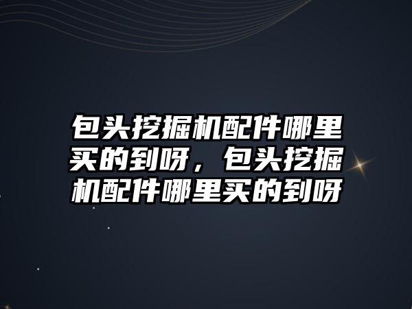 包頭挖掘機配件哪里買的到呀，包頭挖掘機配件哪里買的到呀