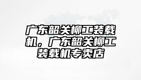 廣東韶關(guān)柳工裝載機(jī)，廣東韶關(guān)柳工裝載機(jī)專賣店